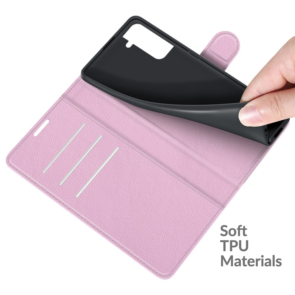 Samsung Galaxy S22 Enkelt mobilfodral, Rosa
