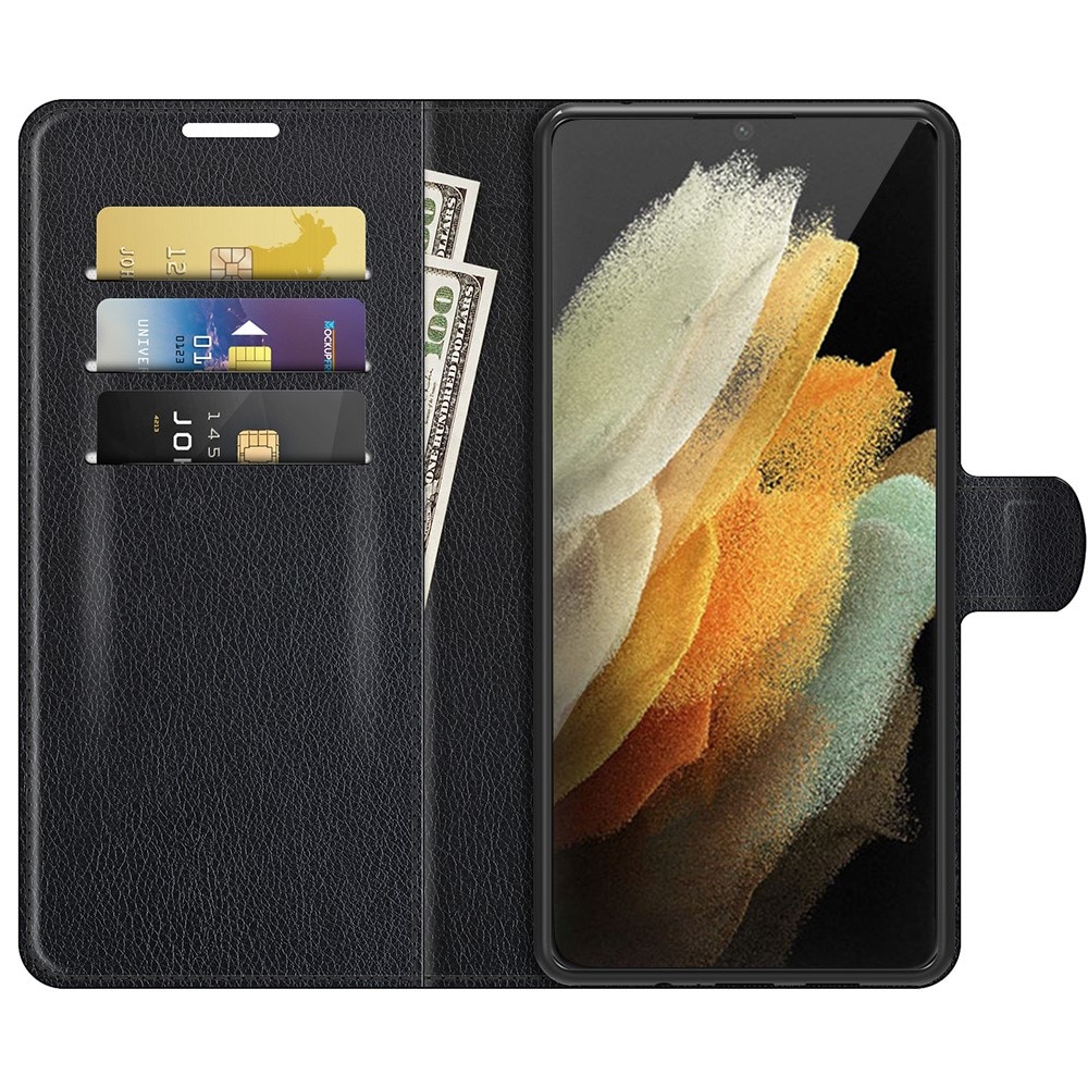 Samsung Galaxy S22 Ultra Enkelt mobilfodral, svart