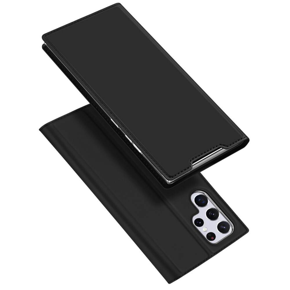 Samsung Galaxy S22 Ultra Slimmat mobilfodral, Svart