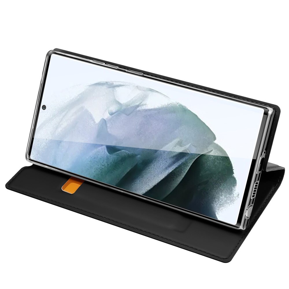 Samsung Galaxy S22 Ultra Slimmat mobilfodral, Svart