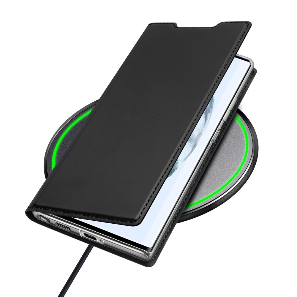 Samsung Galaxy S22 Ultra Slimmat mobilfodral, Svart