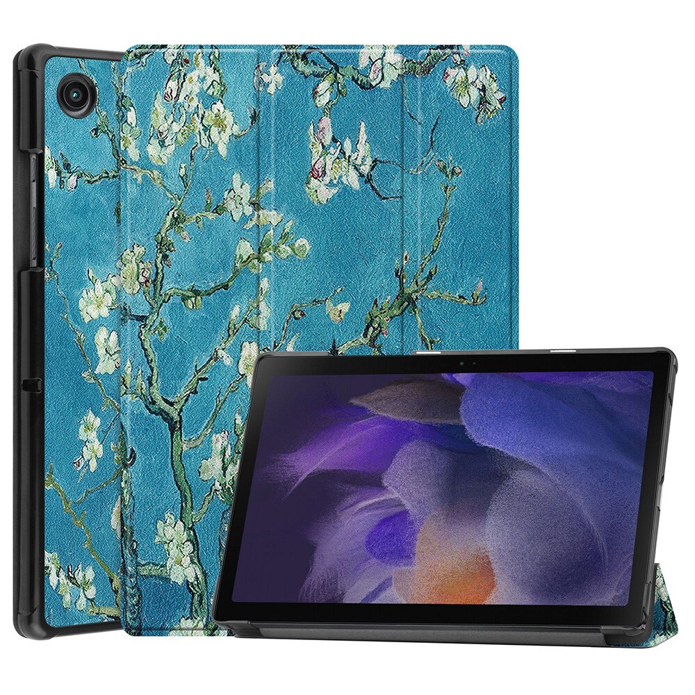 Samsung Galaxy Tab A8 10.5 Tri-Fold Fodral, körsbärsblommor