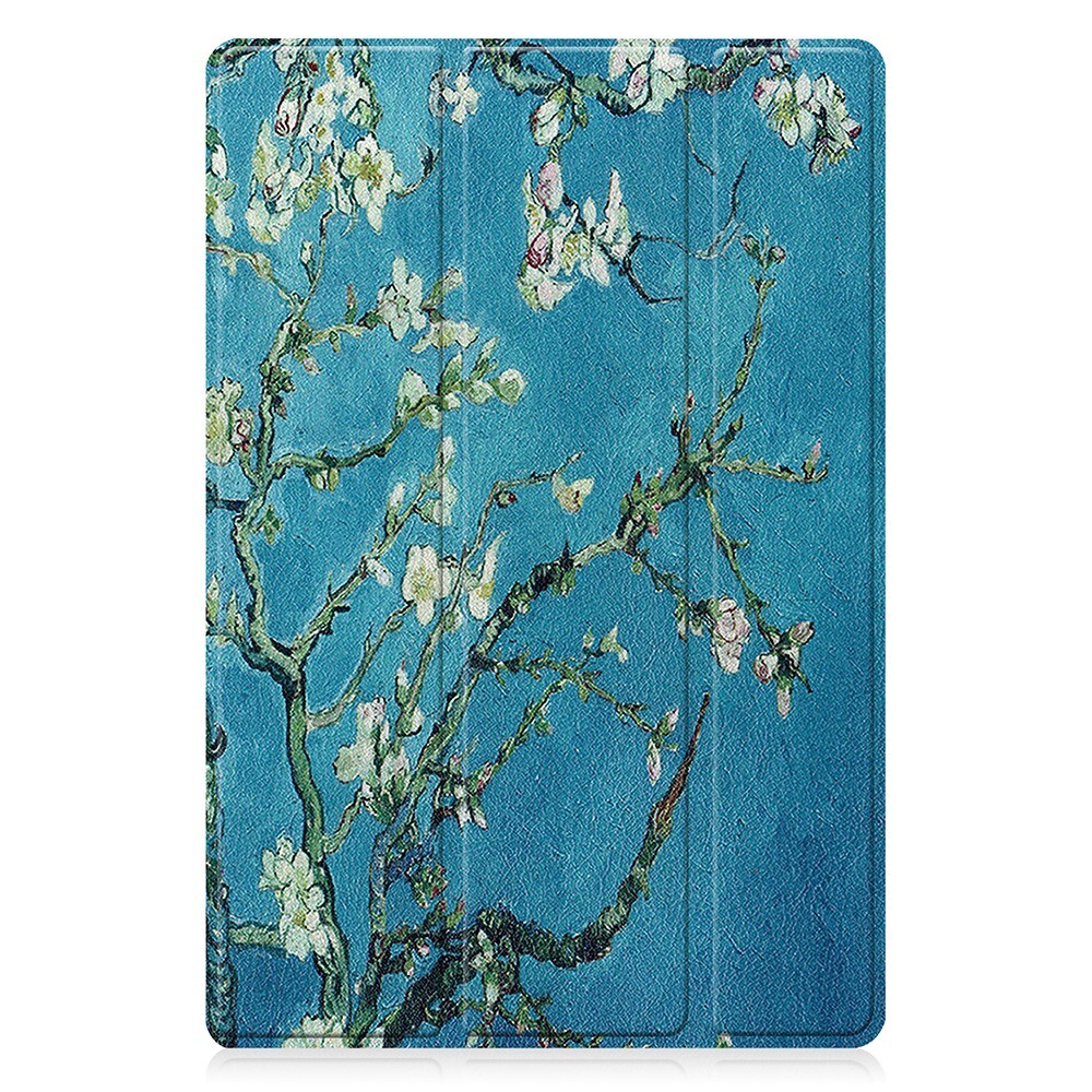 Samsung Galaxy Tab A8 10.5 Tri-Fold Fodral, körsbärsblommor