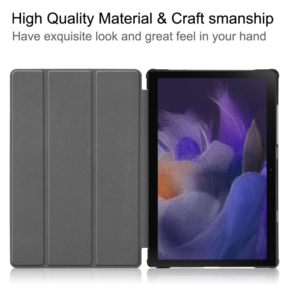 Samsung Galaxy Tab A8 Tri-Fold Fodral, Flerfärgad/Mönster