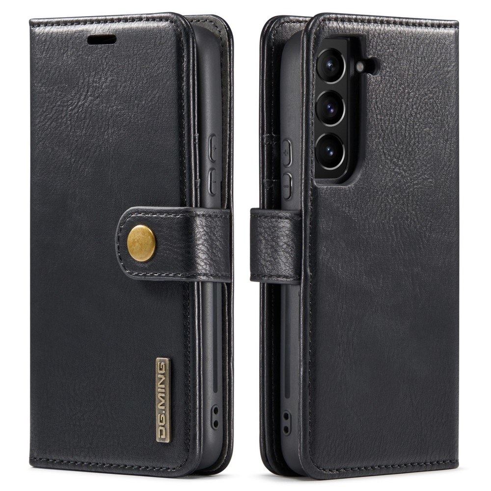 Samsung Galaxy S22 Plånboksfodral med avtagbart skal, svart