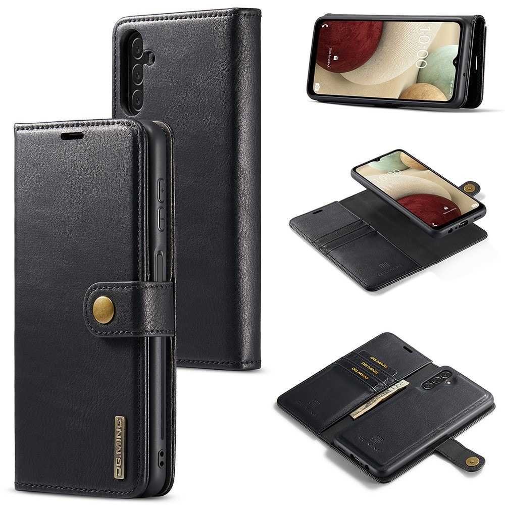 Samsung Galaxy A04s Plånboksfodral med avtagbart skal, Black
