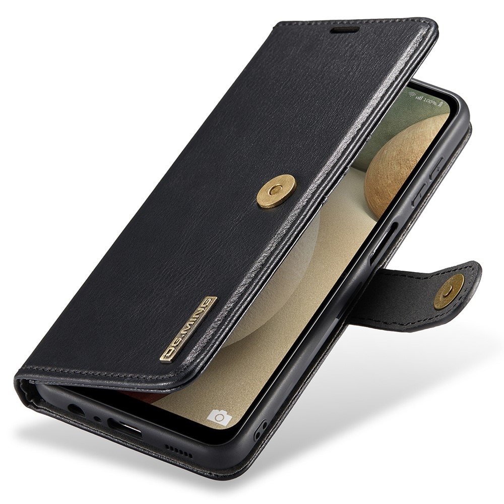 Samsung Galaxy A04s Plånboksfodral med avtagbart skal, svart