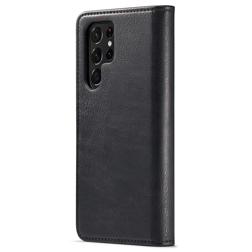 Samsung Galaxy S22 Ultra Plånboksfodral med avtagbart skal, svart