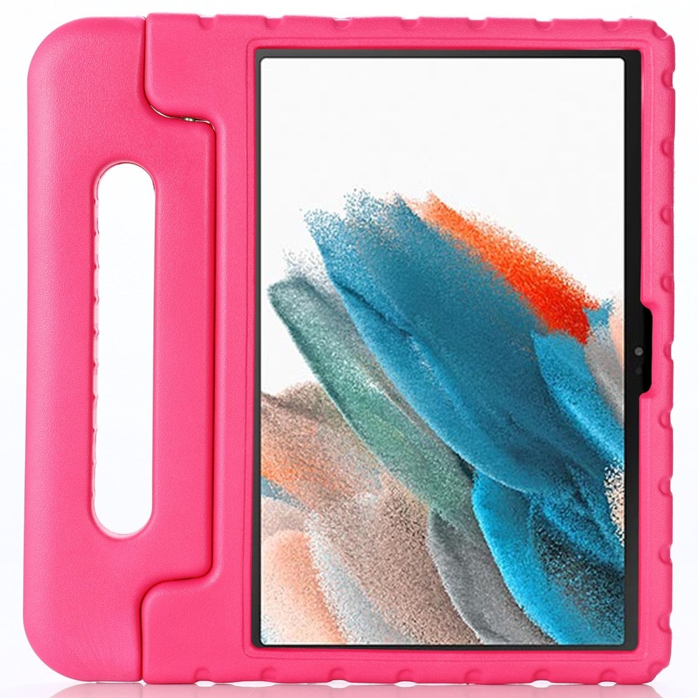 Samsung Galaxy Tab A8 Stöttåligt skal/fodral - Perfekt för barn, Rosa