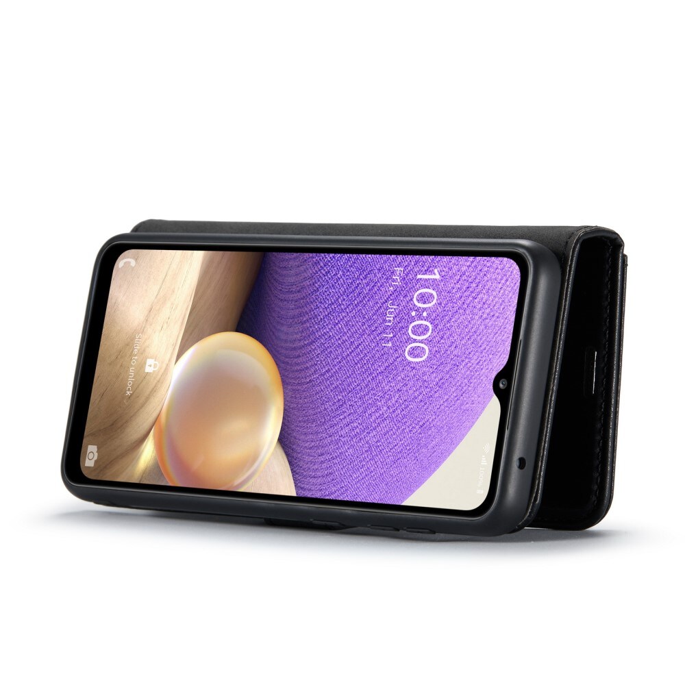 Samsung Galaxy A33 Plånboksfodral med avtagbart skal, Black