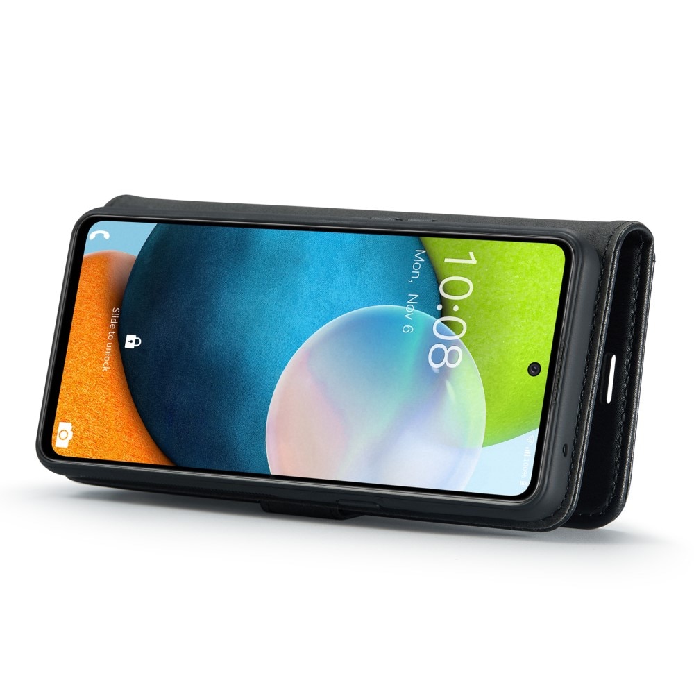 Samsung Galaxy A53 Plånboksfodral med avtagbart skal, svart