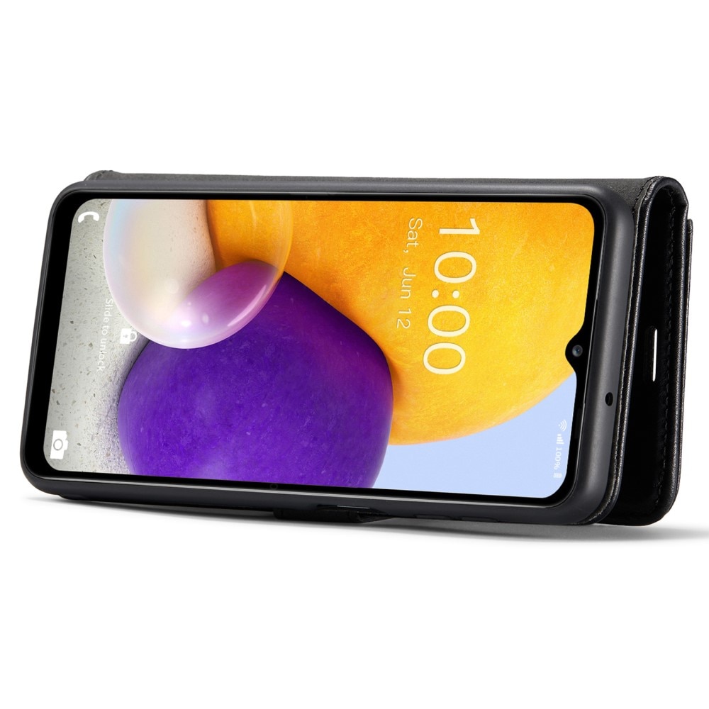 Samsung Galaxy A13 Plånboksfodral med avtagbart skal, svart