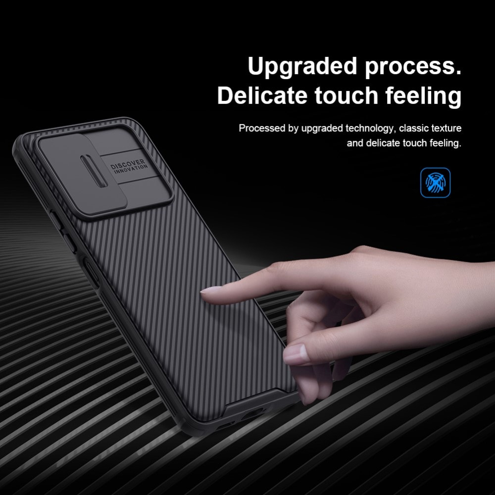 Samsung Galaxy A53 Skal med kameraskydd - CamShield, Svart