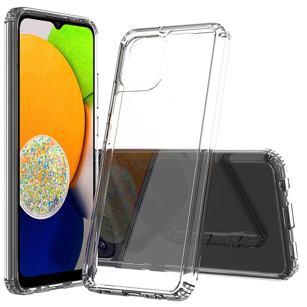 Samsung Galaxy A03 Crystal Hybrid-skal, transparent