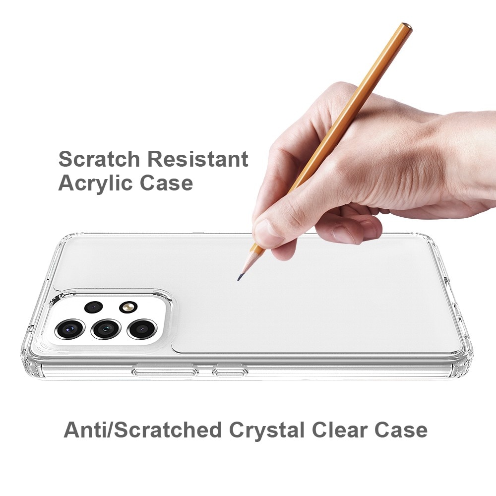 Samsung Galaxy A53 Crystal Hybrid-skal, transparent