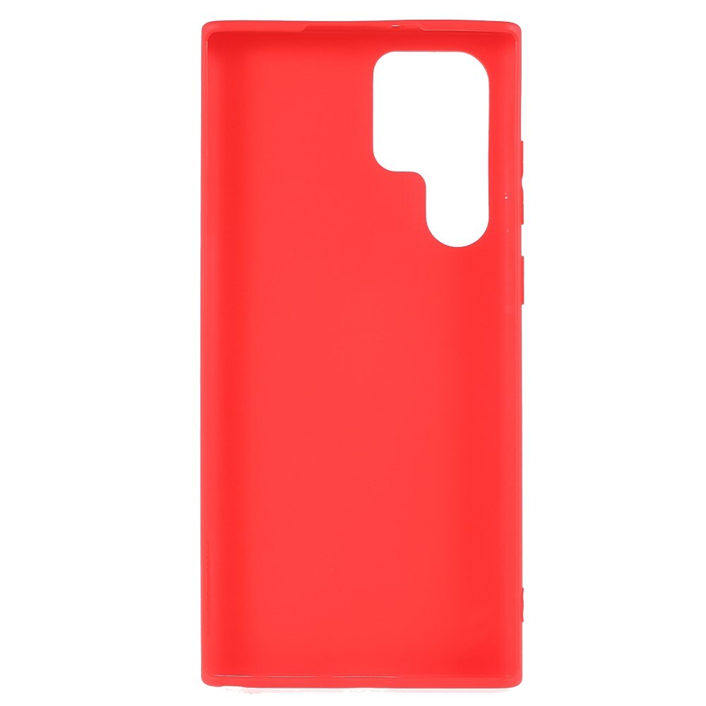Samsung Galaxy S22 Ultra Mobilskal i TPU, Röd