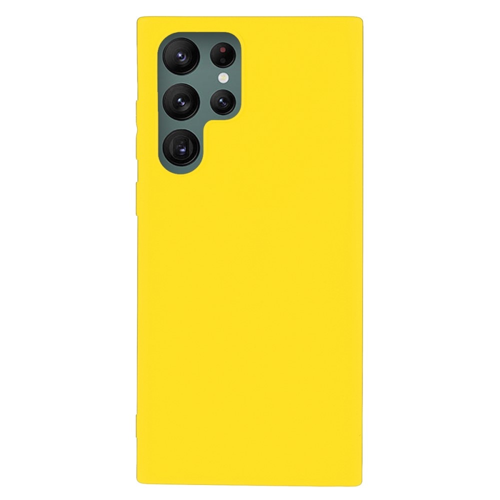 Samsung Galaxy S22 Ultra Mobilskal i TPU, gul