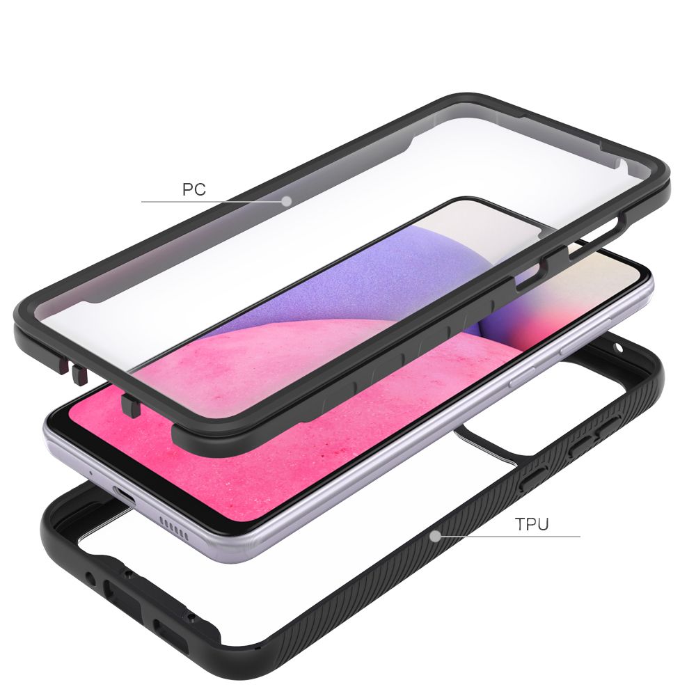 Samsung Galaxy A33 Mobilskal Full Protection, Svart