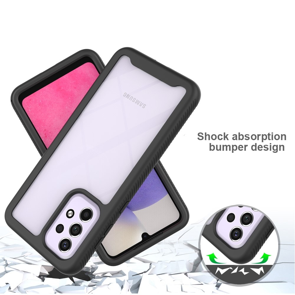 Samsung Galaxy A33 Mobilskal Full Protection, Svart