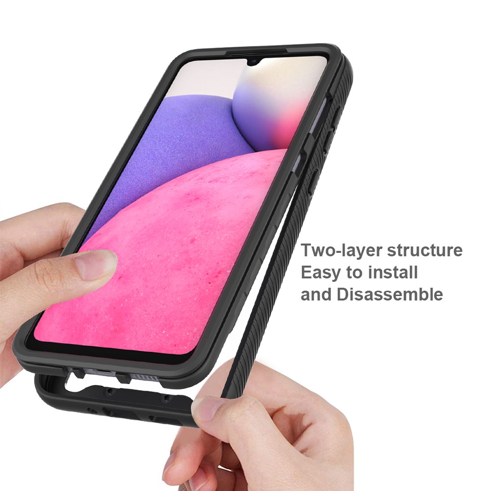 Samsung Galaxy A33 Mobilskal Full Protection, Svart
