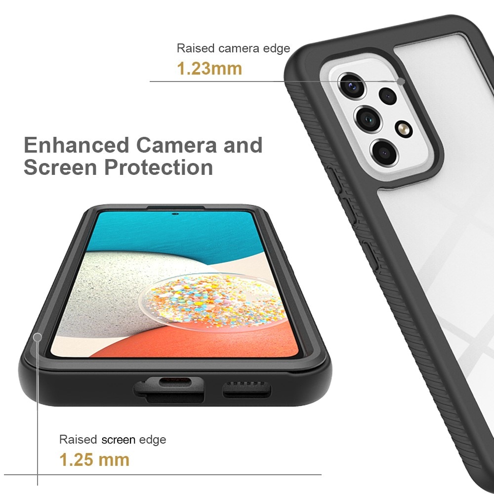 Samsung Galaxy A53 Mobilskal Full Protection, svart