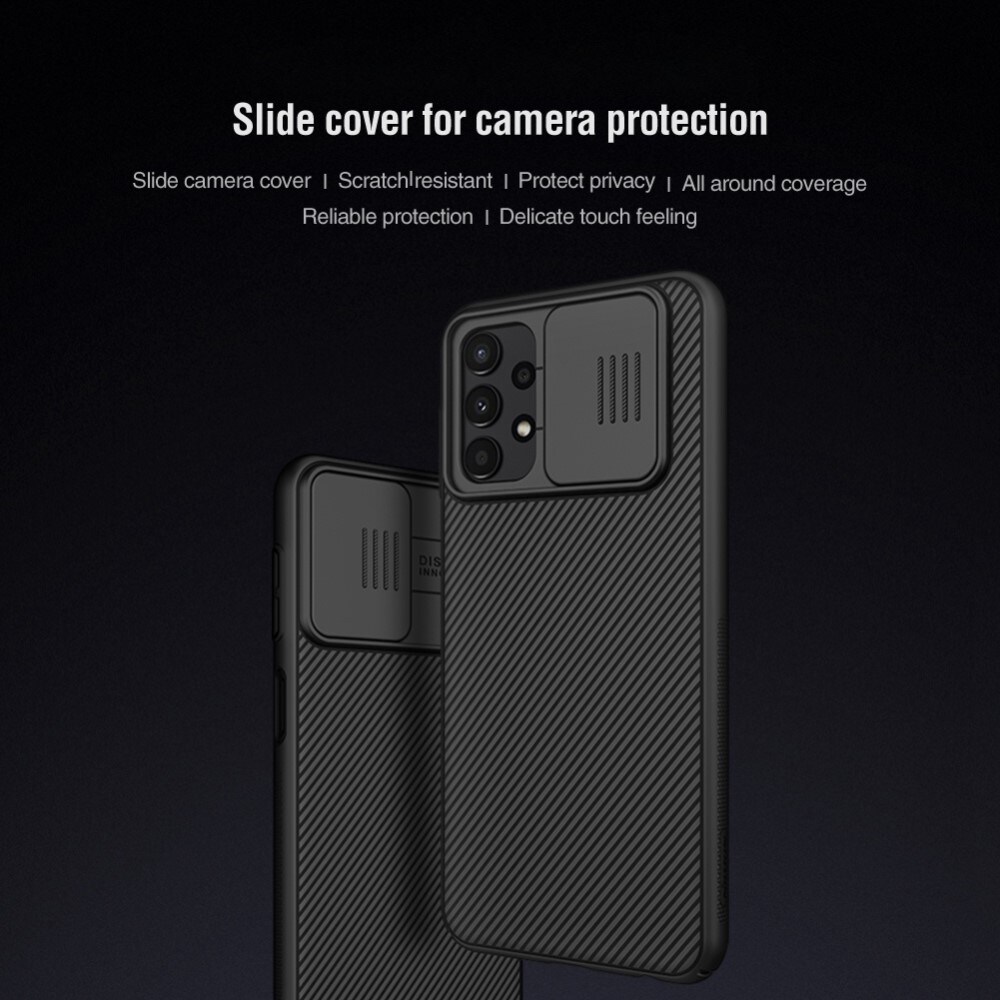 Samsung Galaxy A13 Skal med kameraskydd - CamShield, Svart