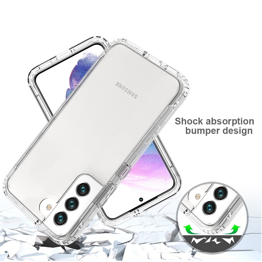Samsung Galaxy S22 Mobilskal Full Protection, Genomskinlig