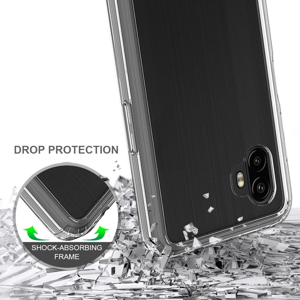 Samsung Galaxy Xcover 6 Pro Crystal Hybrid-skal, transparent