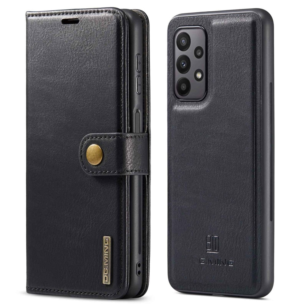 Samsung Galaxy A23 Plånboksfodral med avtagbart skal, Svart