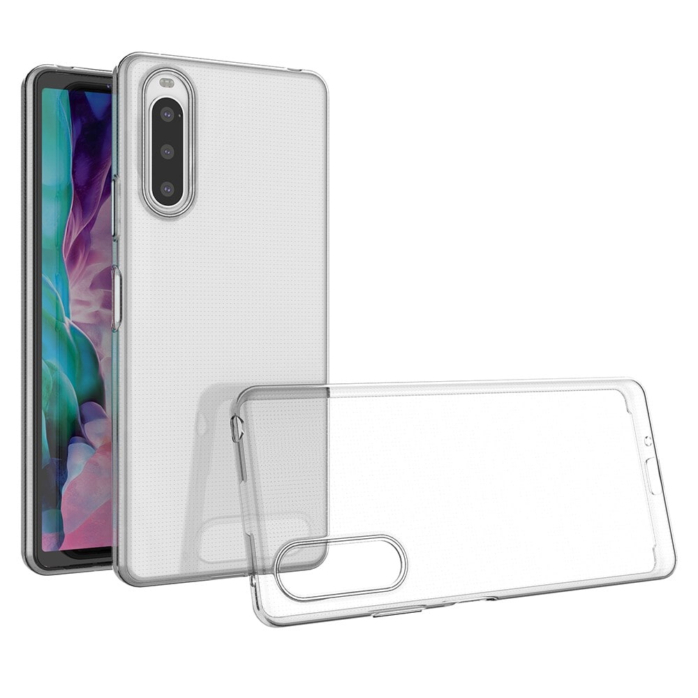 Sony Xperia 10 IV Tunt TPU-skal, transparent