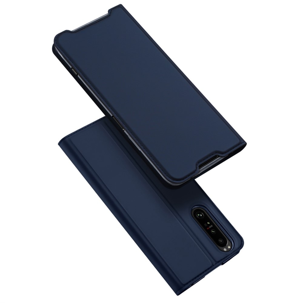 Sony Xperia 1 IV Slimmat mobilfodral, Navy