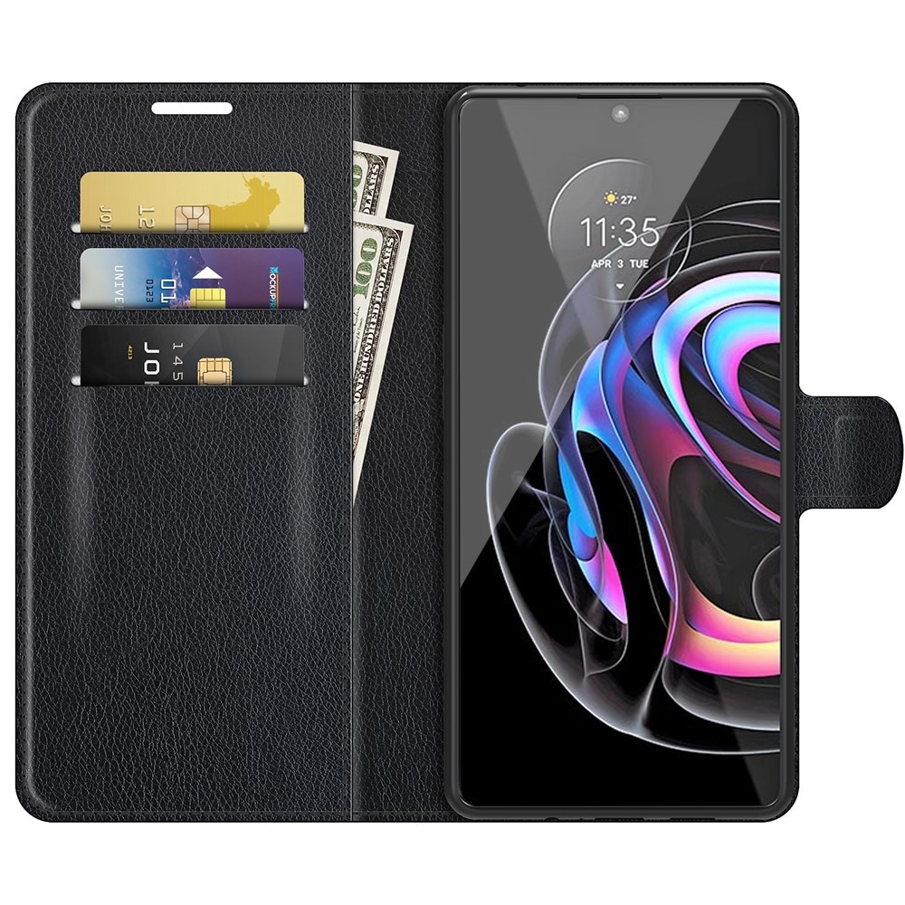 Motorola Edge 20 Pro Enkelt mobilfodral, Svart