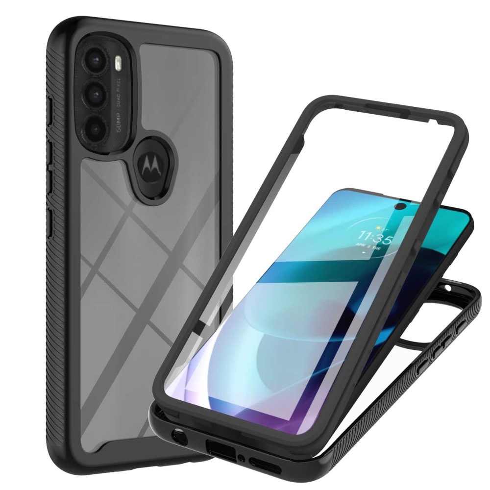 Motorola Moto G71 Mobilskal Full Protection, Svart