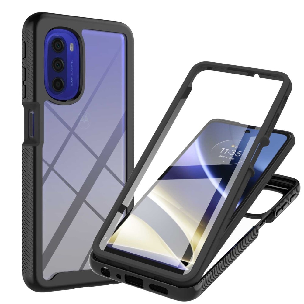 Motorola Moto G51 Mobilskal Full Protection, Svart