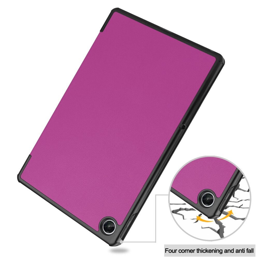  Lenovo Tab M10 Plus (3rd gen) Tri-Fold Fodral, Lila