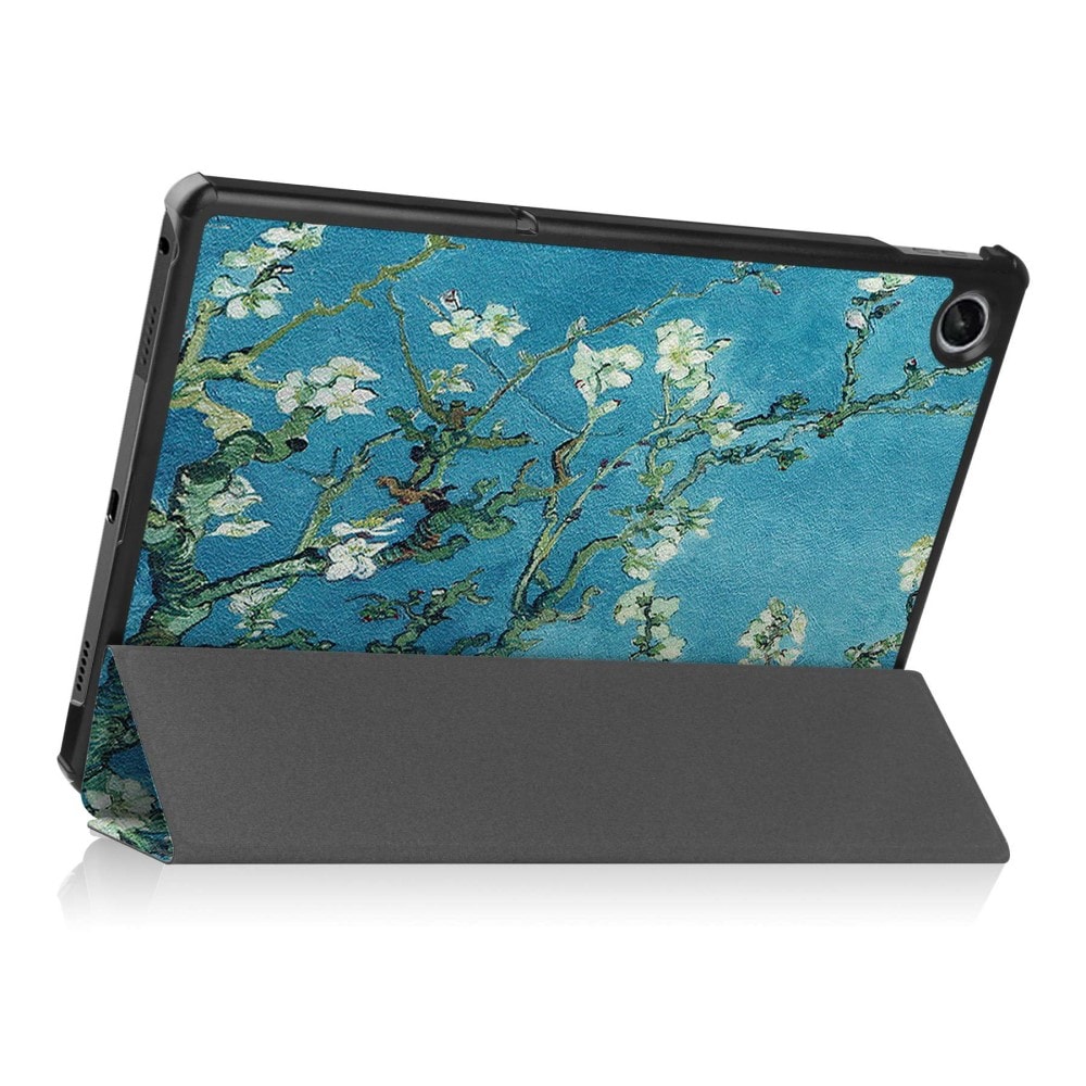 Lenovo Tab M10 Plus (3rd gen) Tri-Fold Fodral, körsbärsblommor