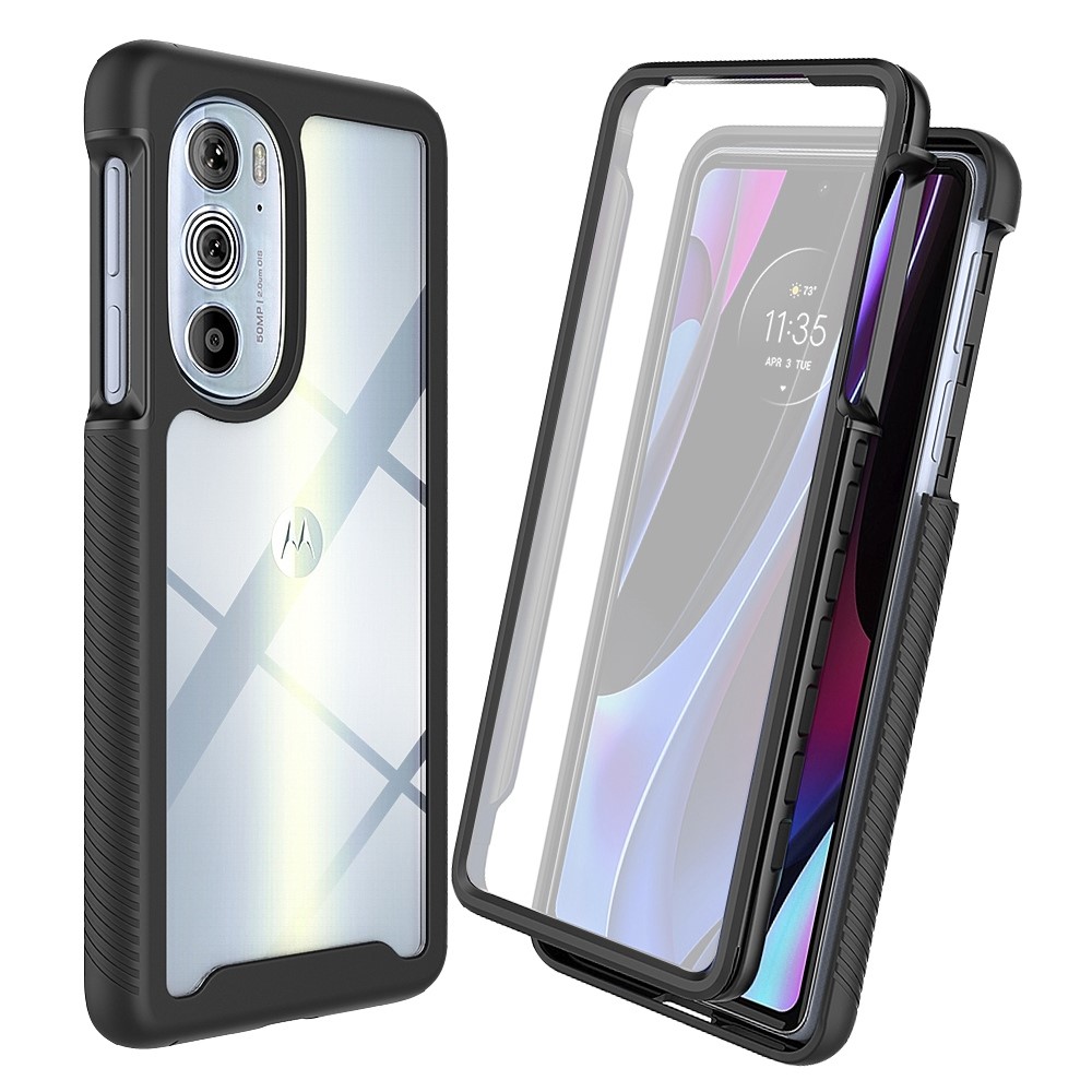 Motorola Edge 30 Pro Mobilskal Full Protection, Svart