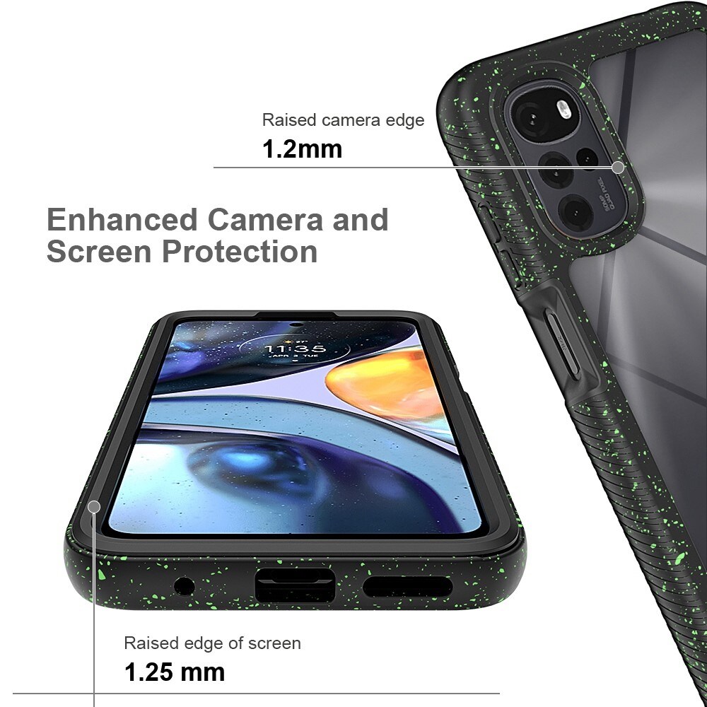 Motorola Moto G22 Mobilskal Full Protection, Svart