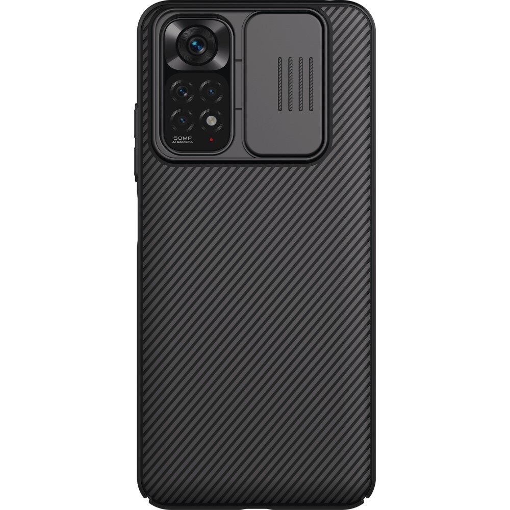 Xiaomi Redmi Note 11 Skal med kameraskydd - CamShield, Svart