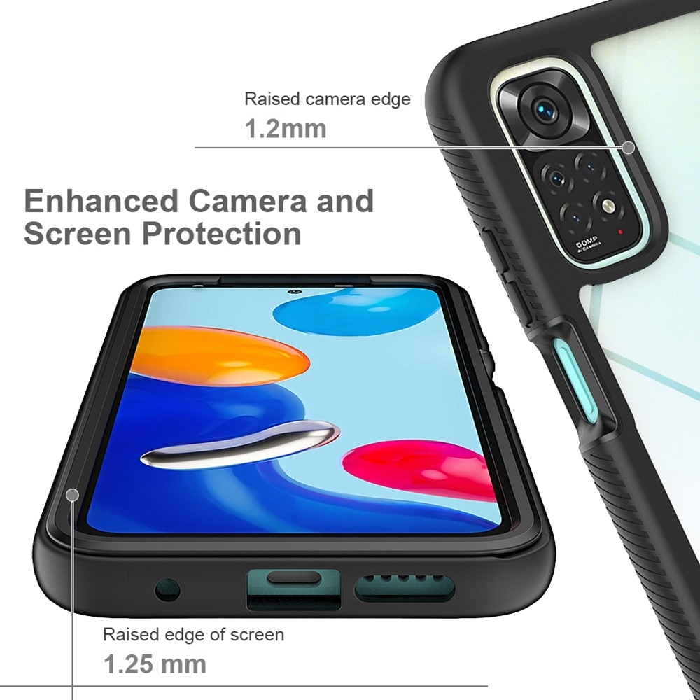 Xiaomi Redmi Note 11 Mobilskal Full Protection, svart