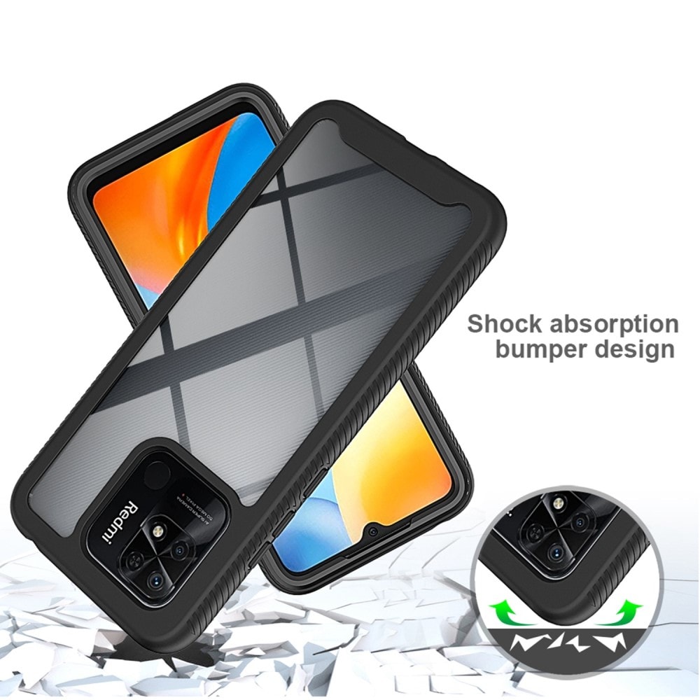 Xiaomi Redmi 10C Mobilskal Full Protection, Svart