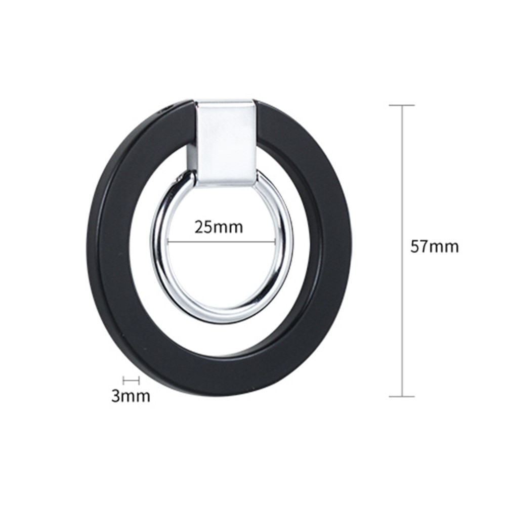 MagSafe Ringhållare med ställ, svart