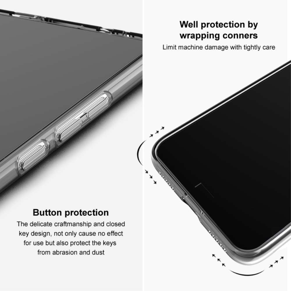 Google Pixel 6 Skal i TPU, Genomskinlig
