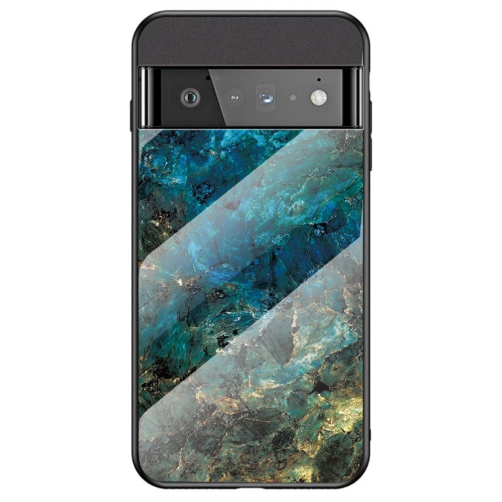 Google Pixel 7 Pro Mobilskal med baksida av glas, emerald
