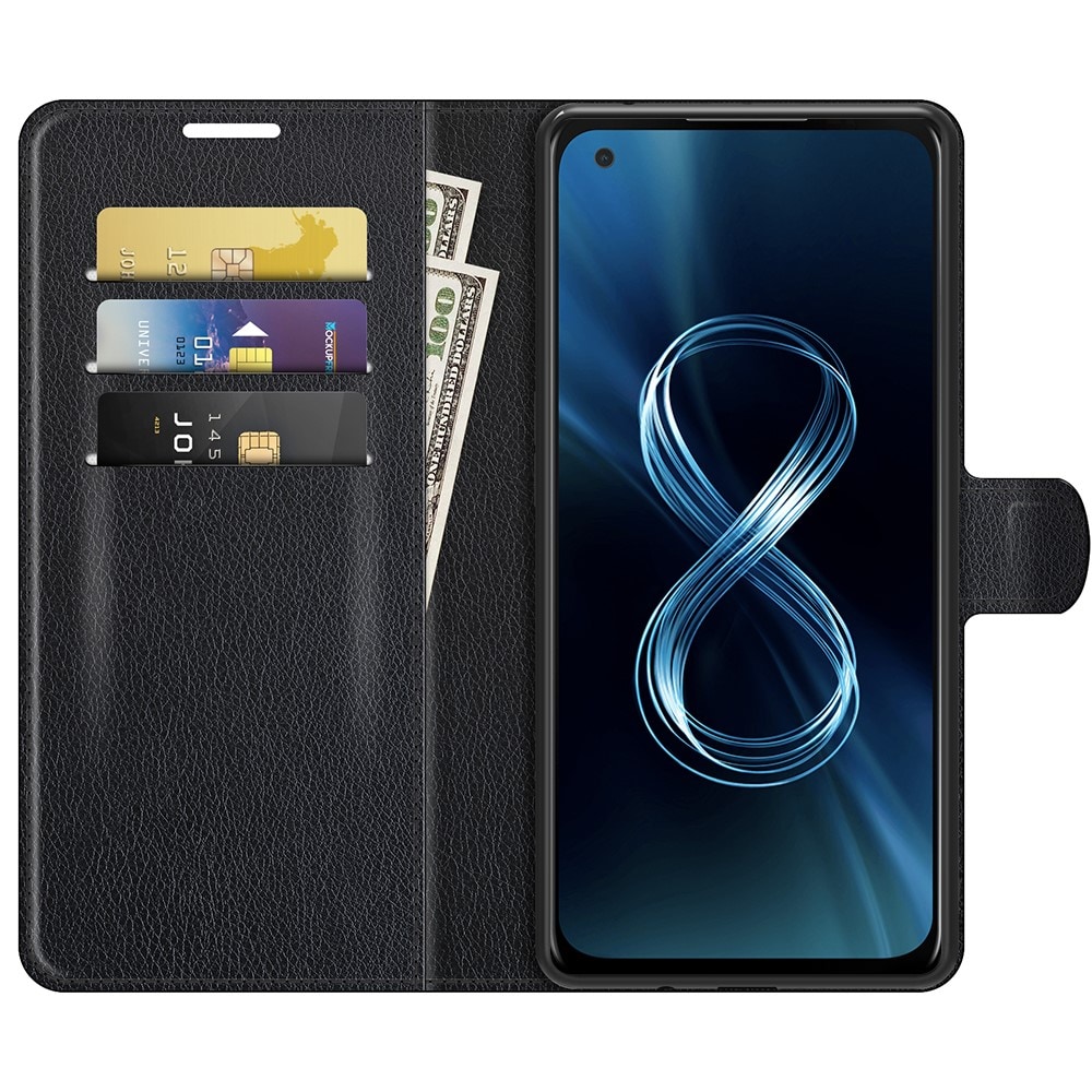 Asus ZenFone 8 Enkelt mobilfodral, Svart