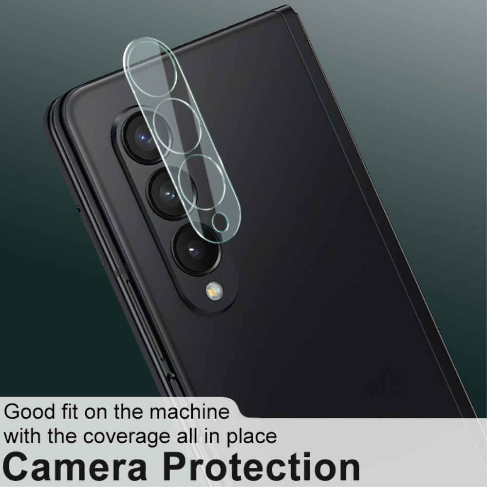 Samsung Galaxy Z Fold 3 Kameraskydd i glas