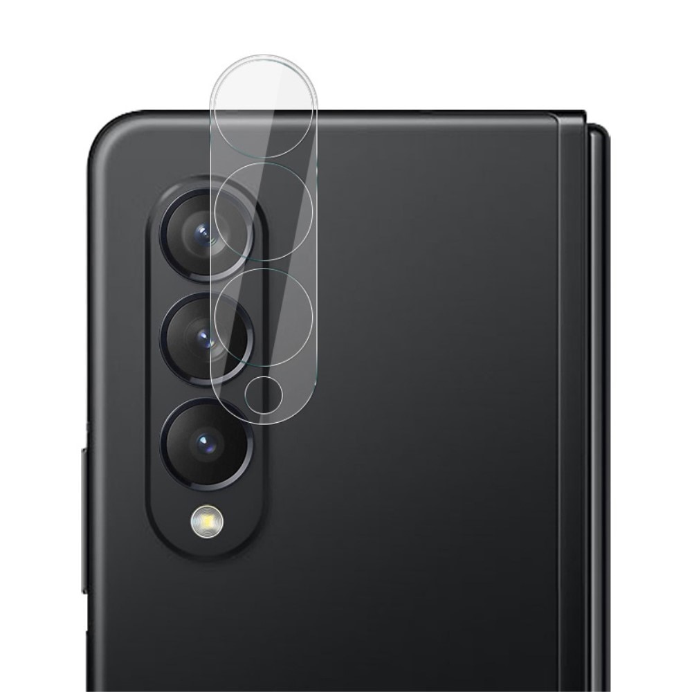 Samsung Galaxy Z Fold 3 Kameraskydd i glas