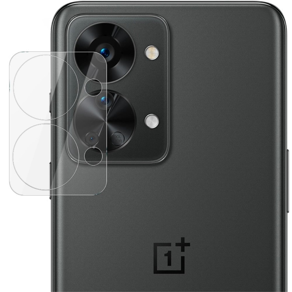  Oneplus Nord 2T 5G Kameraskydd i glas