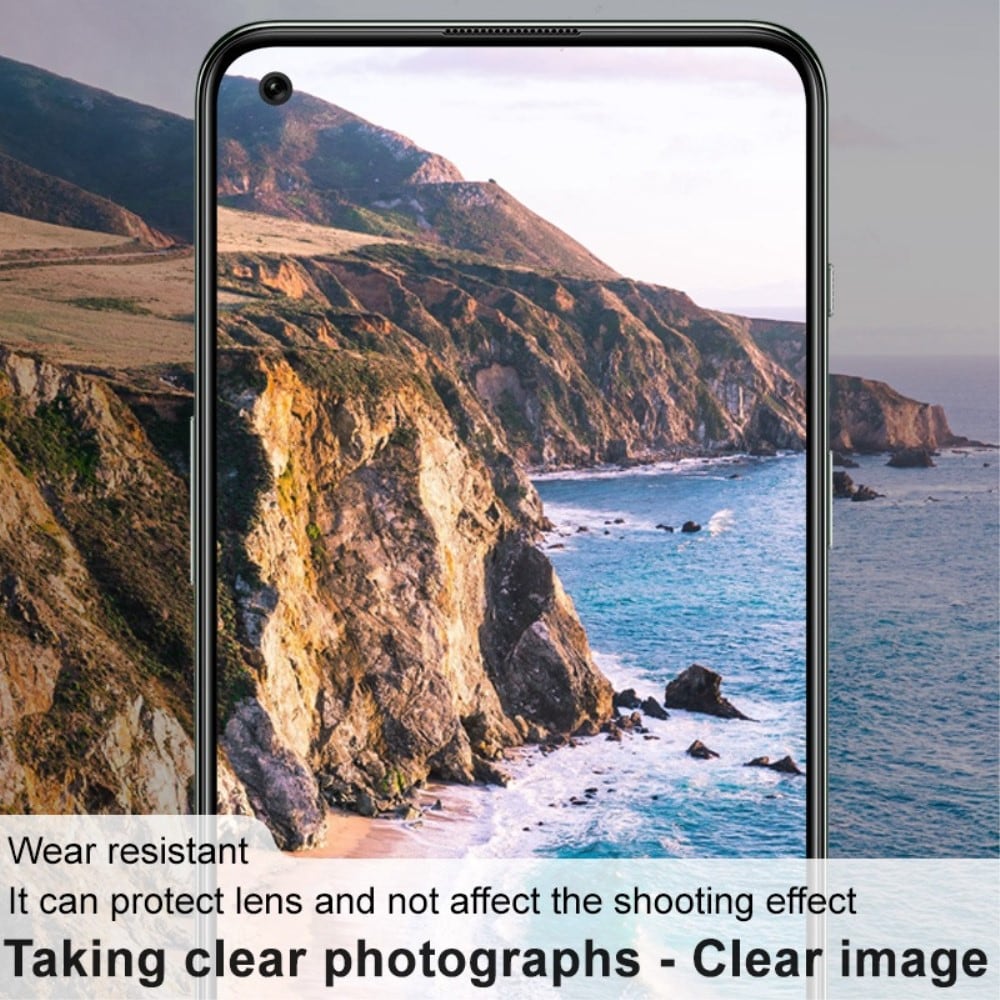  Oneplus Nord 2T 5G Kameraskydd i glas