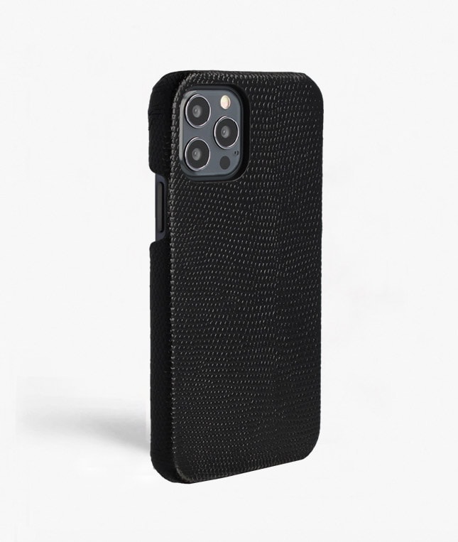 iPhone 12/iPhone 12 Pro Skal Lizard Svart
